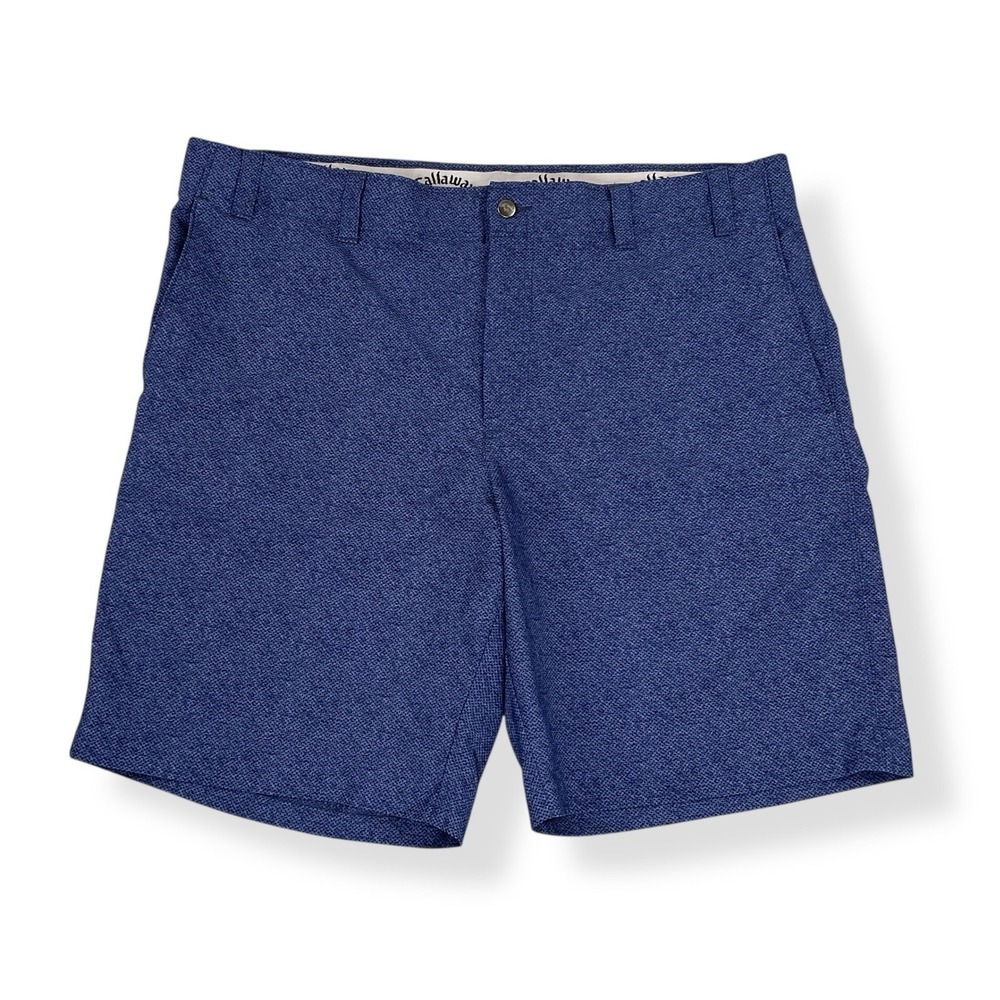 Callaway Shorts Men Size 40‎ Blue Golf Flex Stretch Print